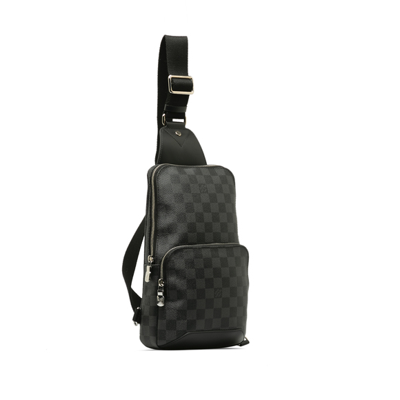 Pre-Loved Louis Vuitton Damier Graphite Avenue Sling - Picture 2 of 9